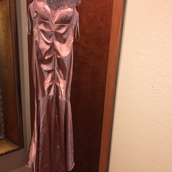 Xscape Mermaid Prom Dress - Picture 2 of 3